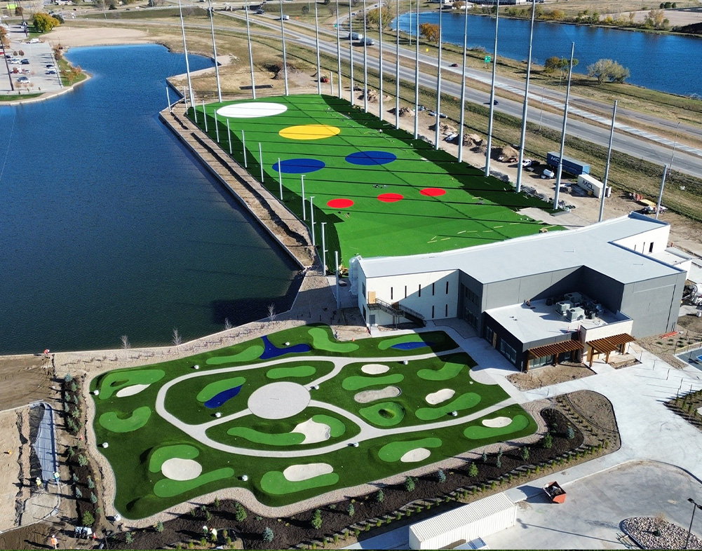 drop zone golf at younes campus